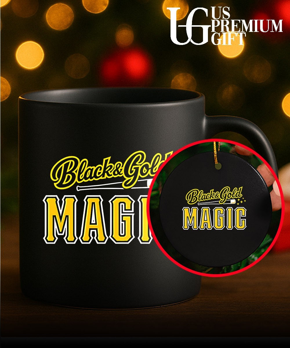 Black and Gold Magic Pittsburgh Pirates Baseball shirt