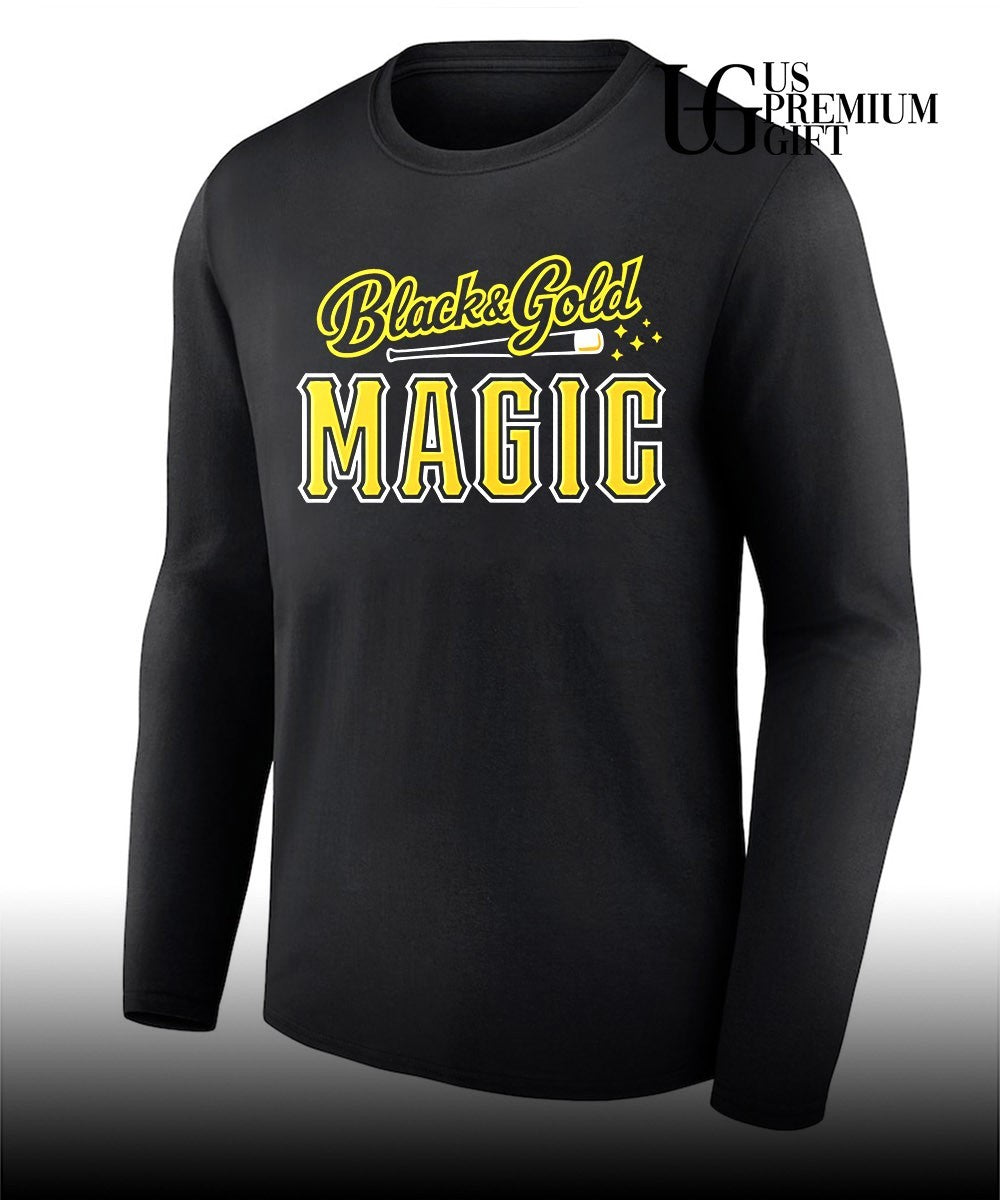 Black and Gold Magic Pittsburgh Pirates Baseball shirt