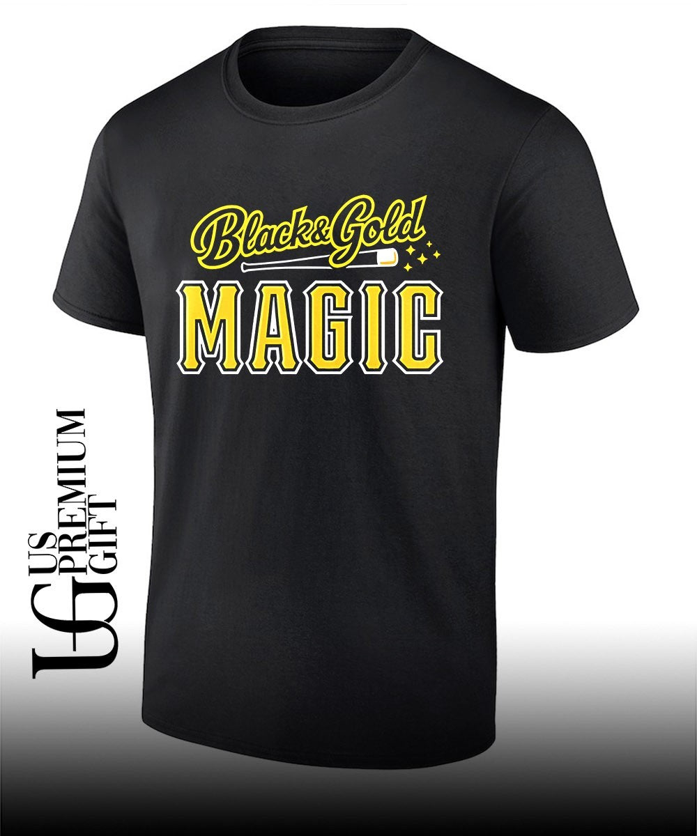 Black and Gold Magic Pittsburgh Pirates Baseball shirt