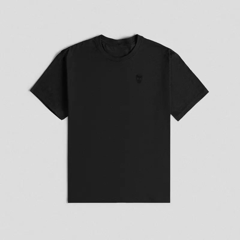 Core Skull Shirt - Black/Black Hoodie, Sweatshirt | UrbanDripWear.com