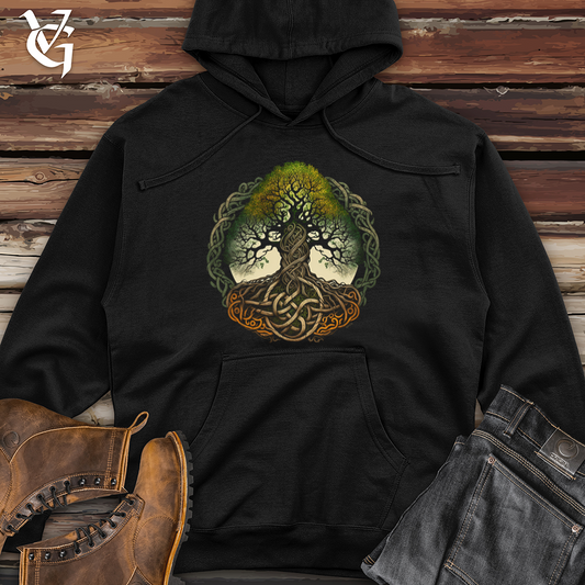 Celtic Life of Tree Min Midweight Hooded Sweatshirt