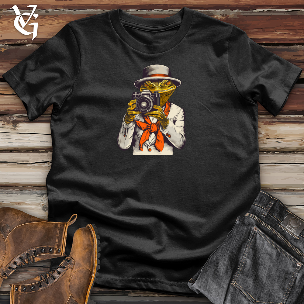 Vintage Snapshots Lizard Cotton Tee