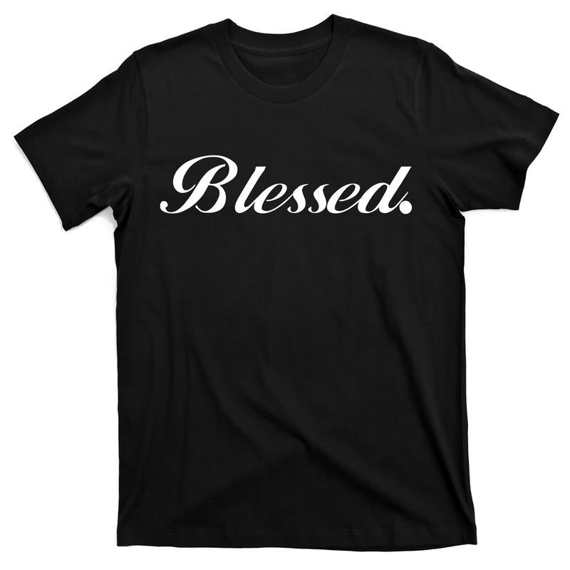 Blessed Signature Thank You God T-Shirt Menswear Top Hoodie, Sweatshirt | UrbanDripWear.com