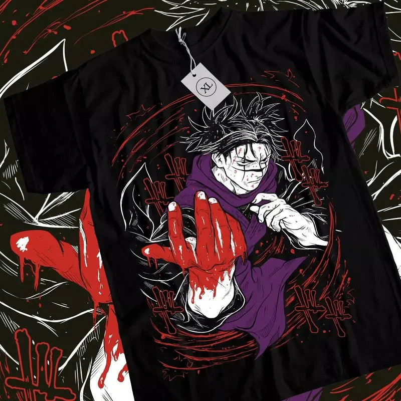 Bloody Choso Shirt, Jujutsu Kaisen Shirt, Anime Shirt, Top Menswear Hoodie, Sweatshirt | UrbanDripWear.com
