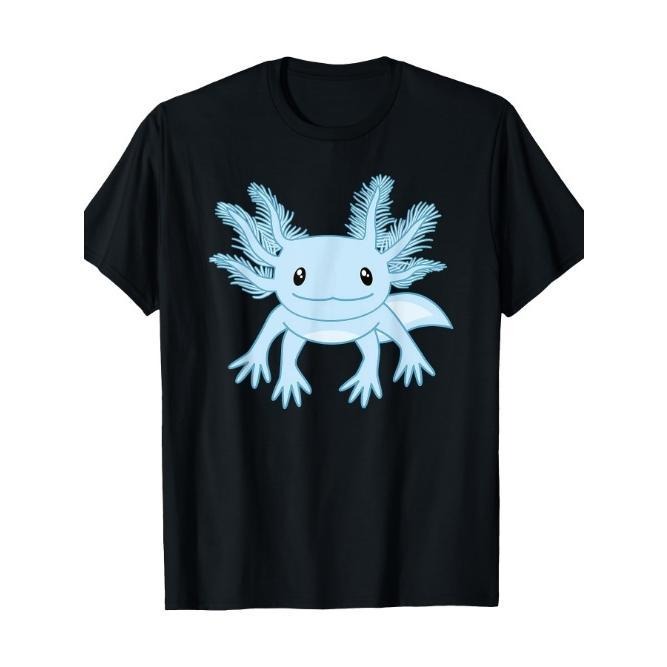 Blue Axolotl Funny Kawaii Axolotl Lover T-Shirt Made in USA Hoodie, Sweatshirt | UrbanDripWear.com