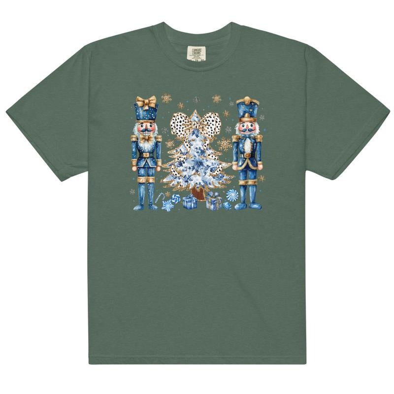 Blue Nutcracker Christmas Shirt 