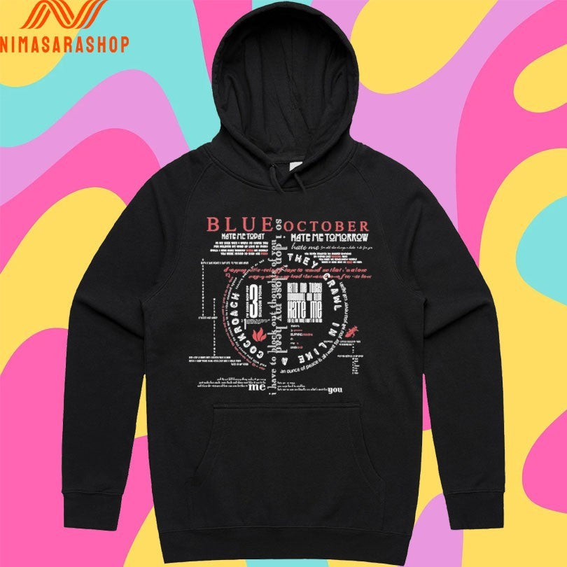 Blue October Hate Me They Crawl In Like A Cockroach Shirts