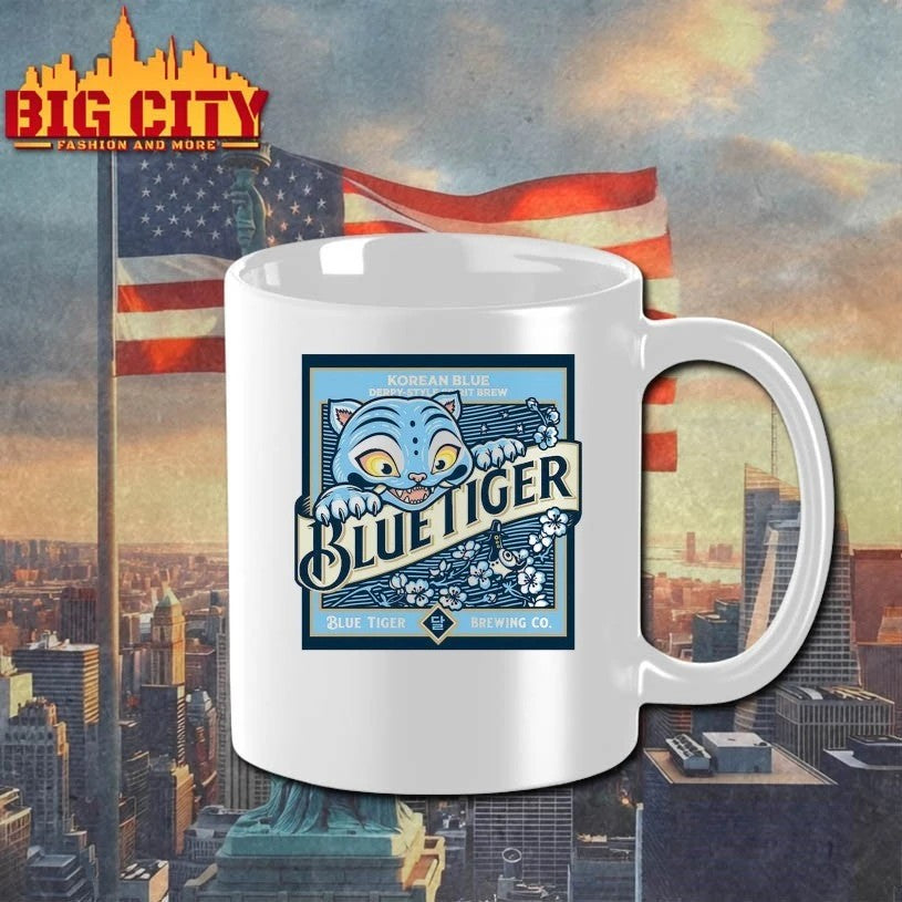 Blue Tiger Derpy Brew t-shirt