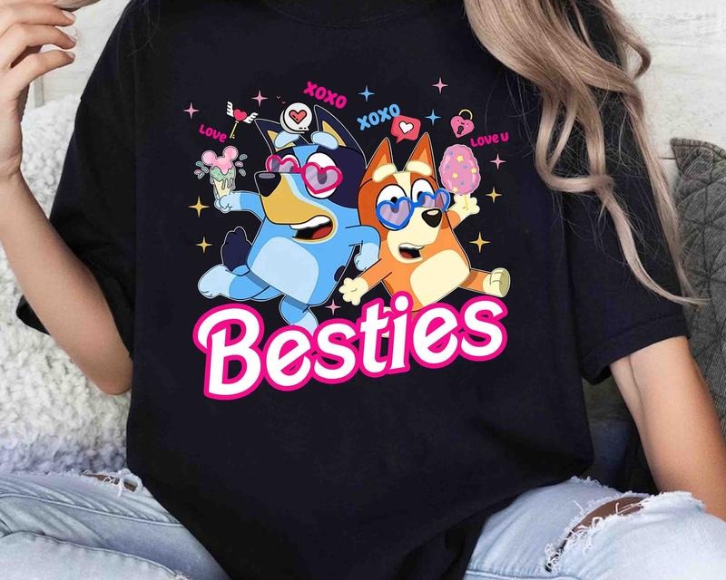 Bluey And Bingo Besties Shirt , Mumlife Bluey  sweater Hoodie, Sweatshirt | UrbanDripWear.com