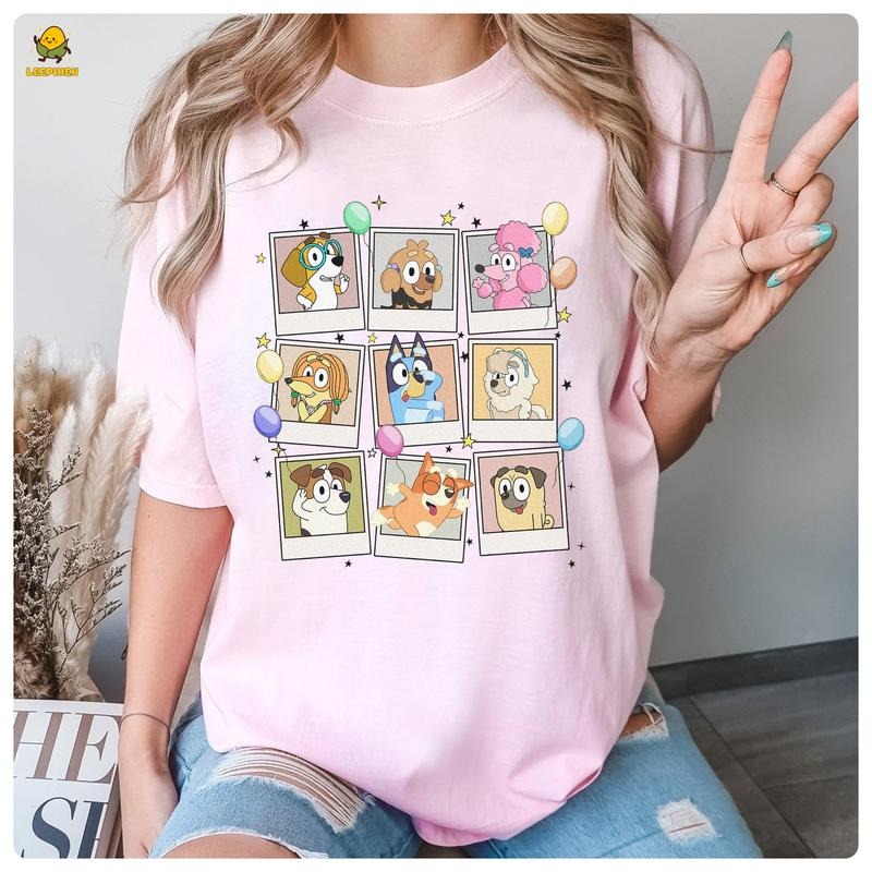 Bluey Friends Shirt, Bluey Birthday Shirt, Bluey Matching  sweater Hoodie, Sweatshirt | UrbanDripWear.com