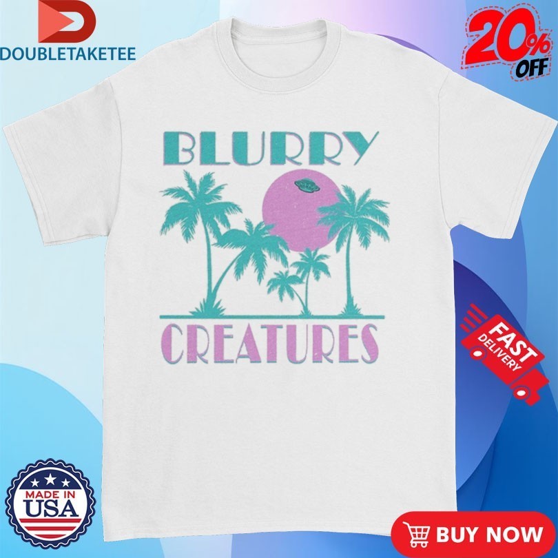Blurry Creatures Miami Blur UFO Shirts