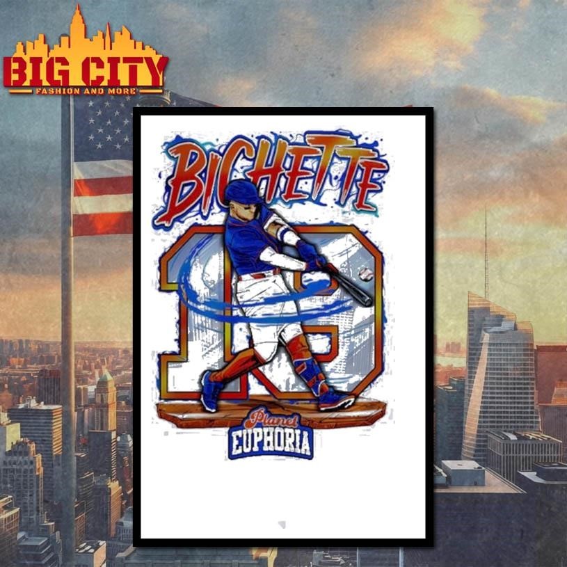 Bo Bichette New York Mets Hand Drawn Artwork Shirt