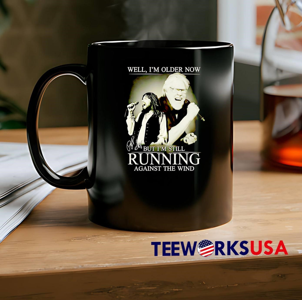 Bob Seger Singing Older Now Running Against the Wind Graphic shirt