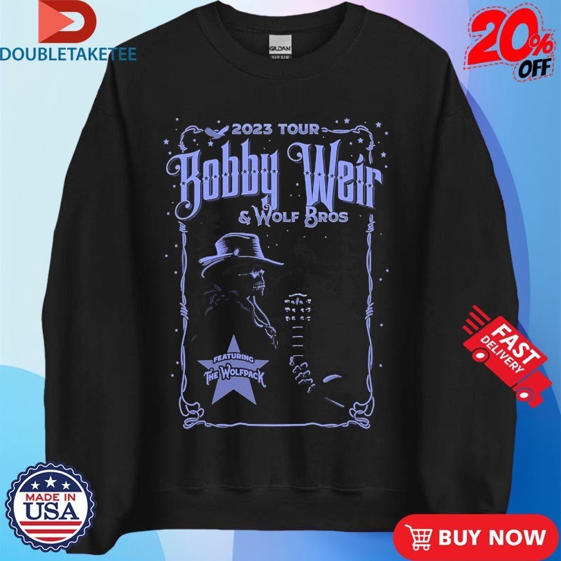 Bobby Weir And Wolf Bros 2023 Tour Shirts