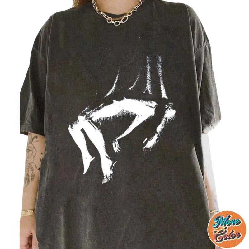 Body Falling From Sky Vintage 90s Shirt, Cotton Unisex T-Shirt, Crew Neck, Size S- 4XL, Menswear Top, Womenswear Top...