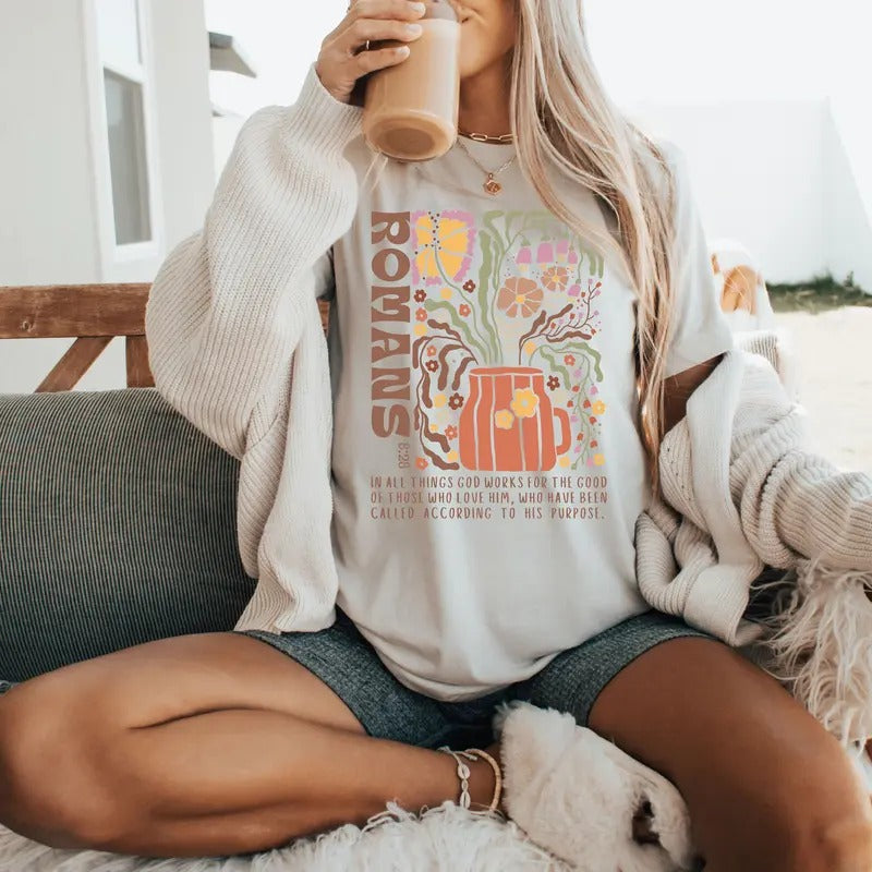 Boho Christian Shirts Freedom Shirt Bible Verse Shirt Jesus Religious Gift For Her Christian Apparel Faith Based Shirt...