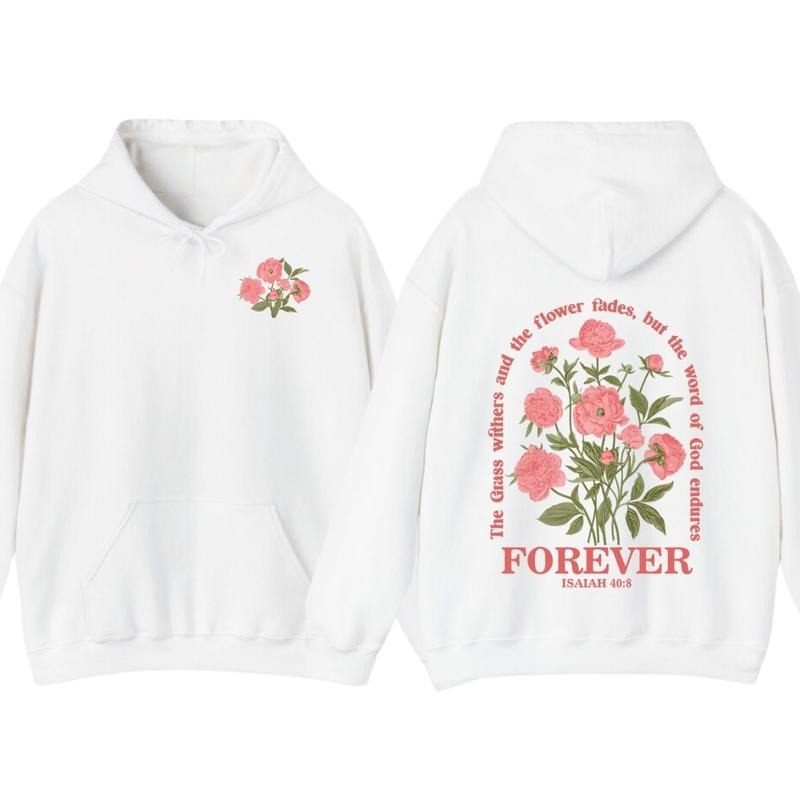 Boho Christian T-shirt, Hoodie - Comfort Shirt Full Colors, Women Bible Verse T-shirt, Jesus Apparel, Vintage Floral,...