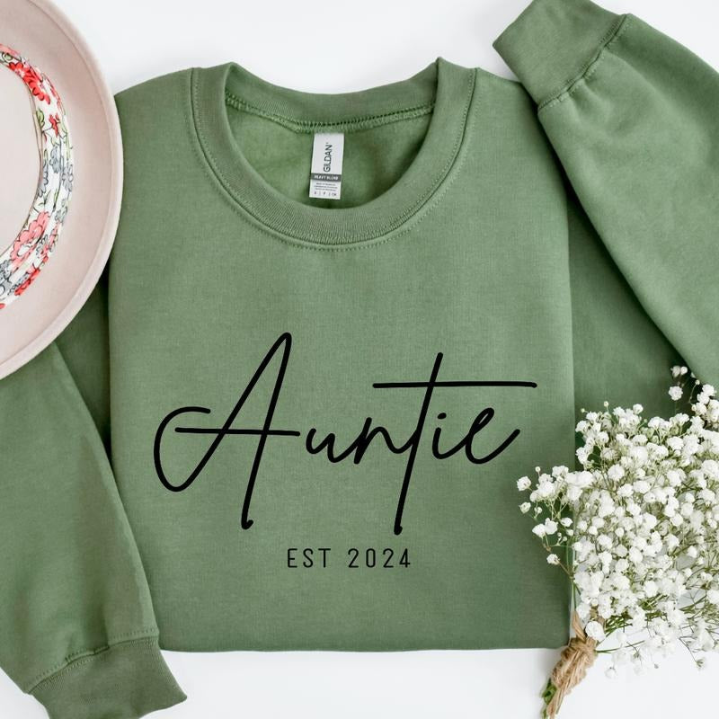 Bonus Mama Sweatshirt, Gift for Stepmom, Mother's Day gift, Mama Est. Sweatshirt, Casual Cotton Sweatshirt Unisex True to...