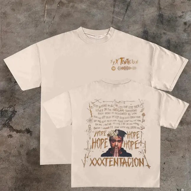 Bootleg XXXTENTACION T-Shirt, XXXTENTACION Graphic Tee, Music Rap Tee, Hip Hop, R&B, Y2k, Unisex T-Shirt, Gift For Men...