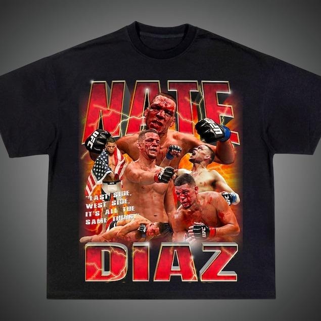 Bootleg, nate diaz shirt Unisex Sweatshirt Hoodie | UrbanDripWear.com