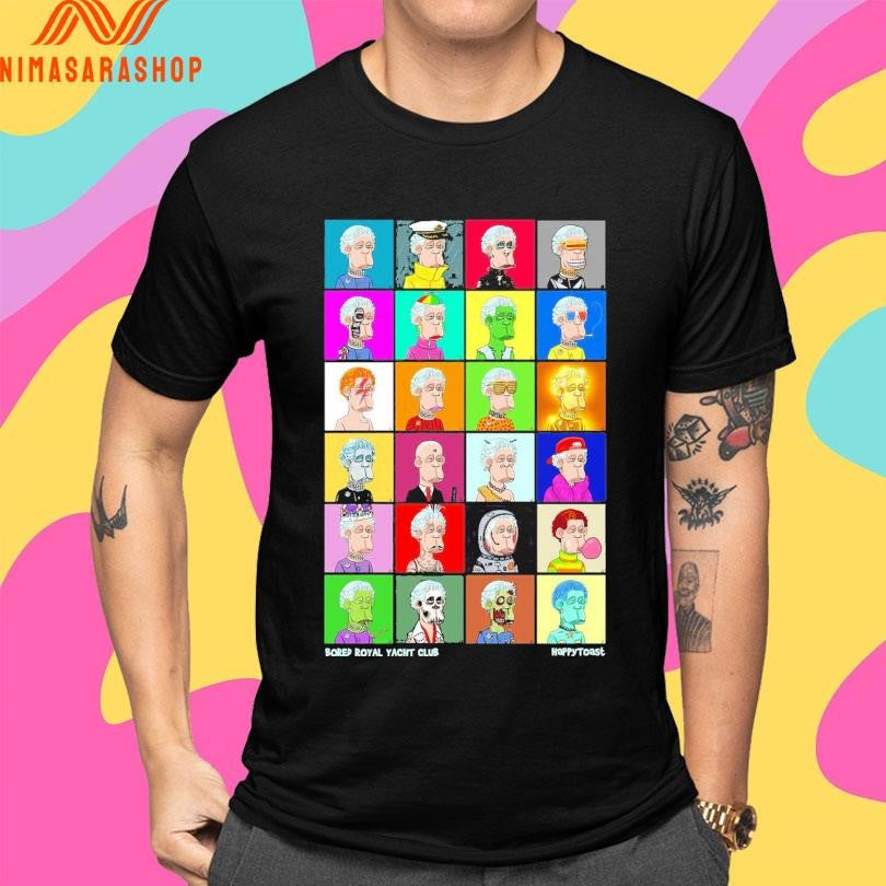Bored Royal Yacht Club Non Fungible Shirts