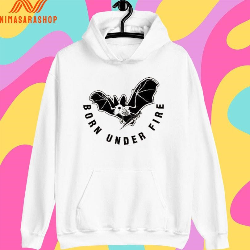 Born Under Fire Bat Shirts