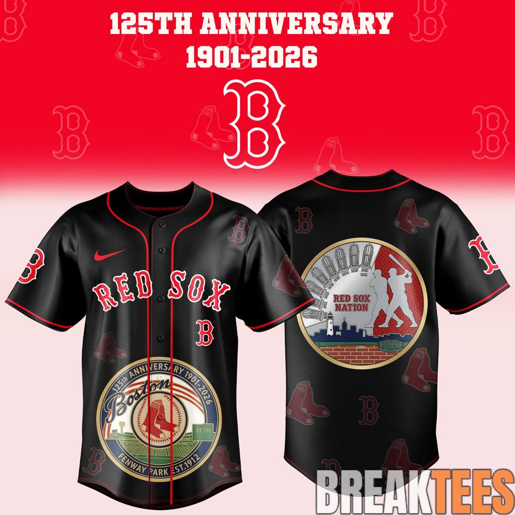 Boston Red Sox 125th Anniversary Baseball Jersey