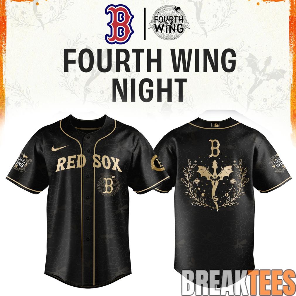 Boston Red Sox Fourth Wings Night 2026 Limited Baseball Jersey
