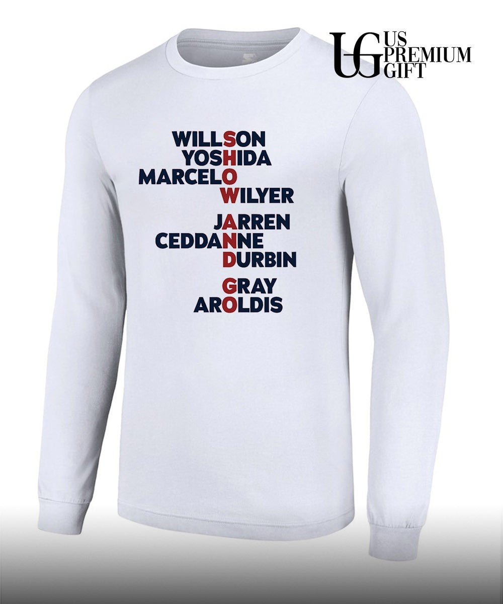Boston Red Sox baseball Show and Go Names 2026 shirt
