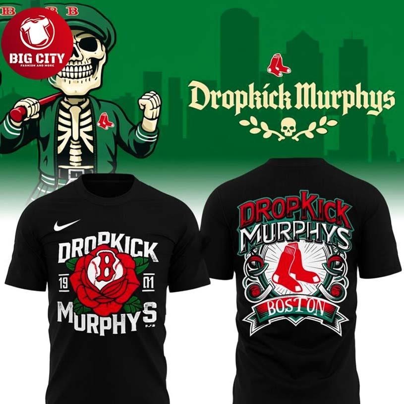 Boston Red Sox x Dropkick Murphys Two Sided Shirt