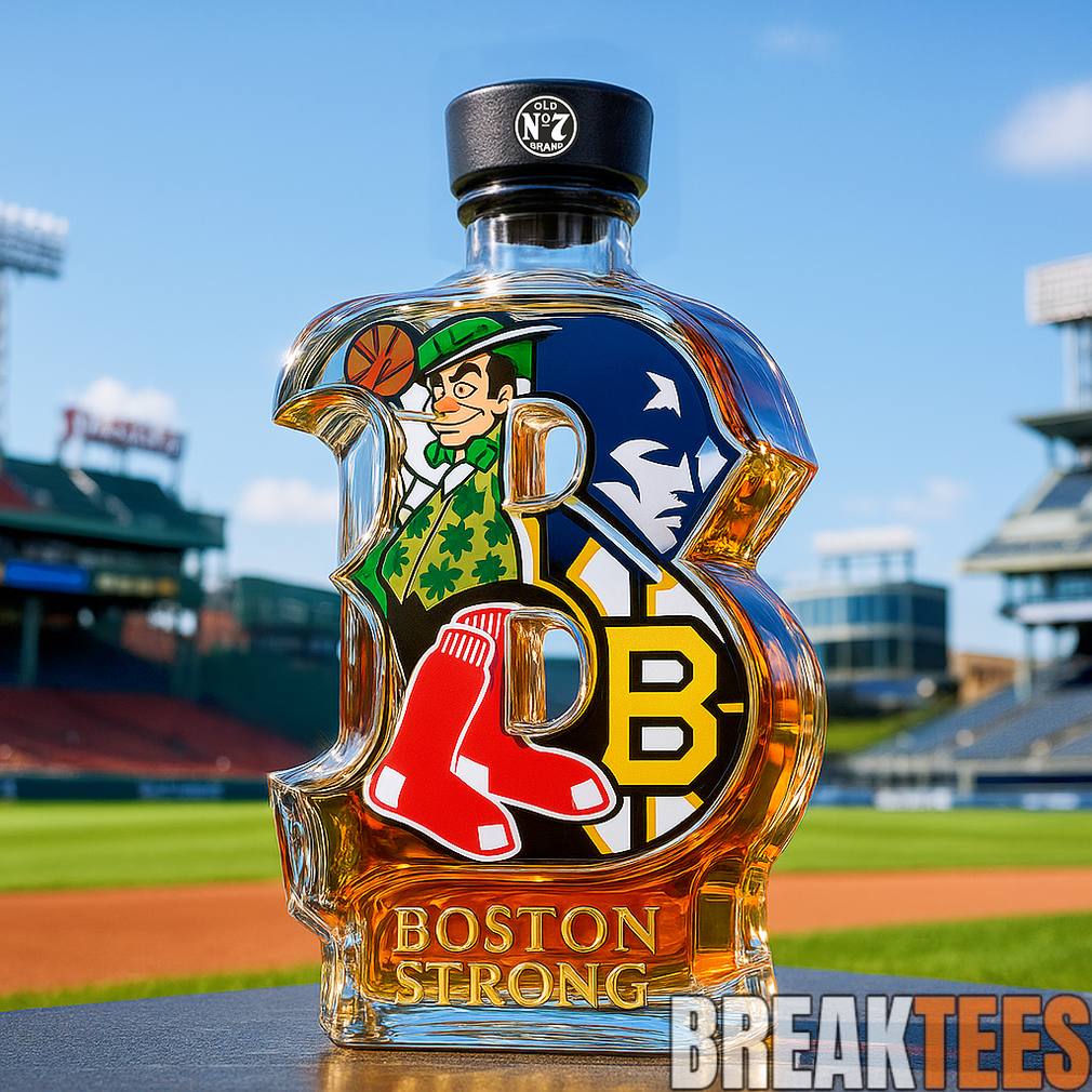 Boston Sport Teams ‘Boston Strong’ Limited Edition Whiskey Bottle