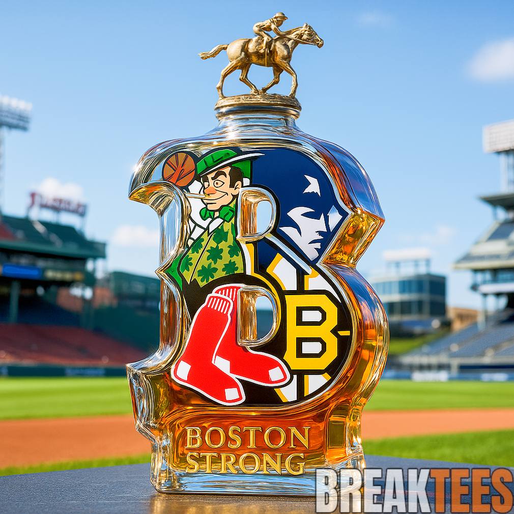 Boston Sport Teams ‘Boston Strong’ Limited Edition Whiskey Bottle