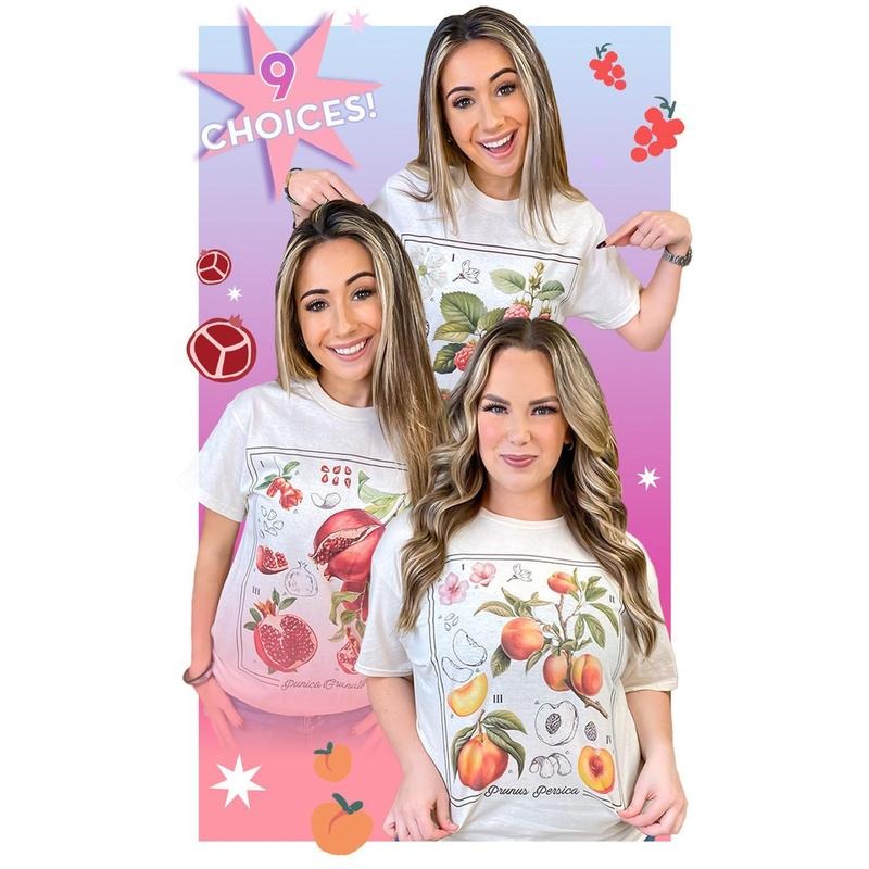 Botanical Fruit Graphic T-Shirt Tik Tok Hoodie, Sweatshirt | UrbanDripWear.com