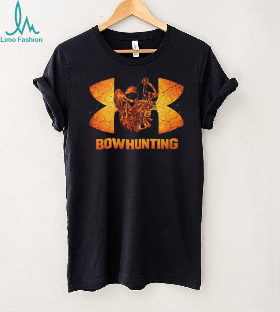 Bowhunting Grim Reaper Archer Graphic Logo T Shirt