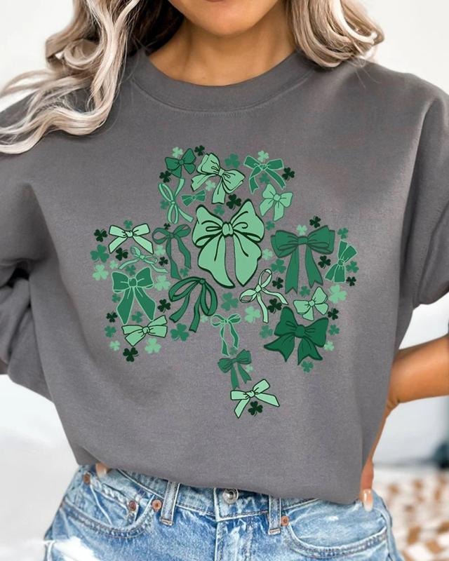 Bowleaf Clover Unisex NuBlend Crew Sweatshirt T-Shirts, Hoodie | UrbanDripWear.com