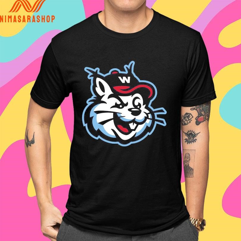 Bowling Green White Squirrels Head Shirts