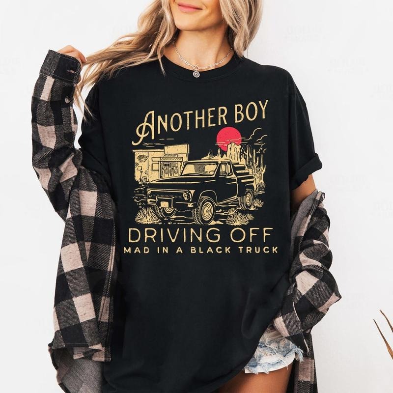 Boy Driving Off Mad Black Truck Shirt, Kelsea Tshirt, Is It Wrong To Take A Shot Hoodie, Sweatshirt | UrbanDripWear.com