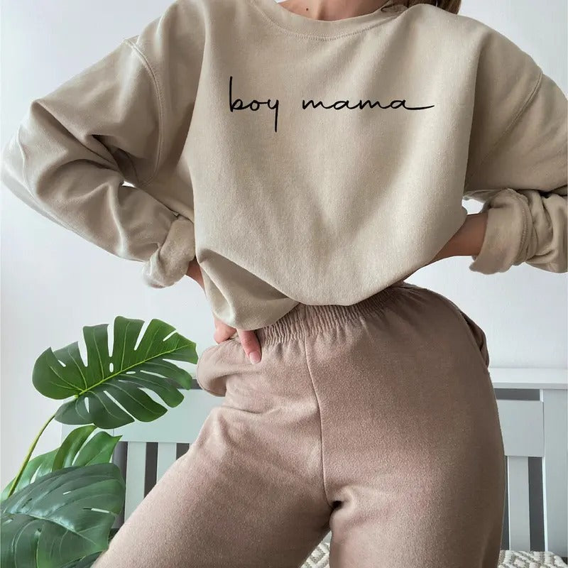 Boy Mama Sweatshirt, Mom Life Sweatshirt, Mother's Day Sweatshirt, Funny Mother's Day Gift T-Shirts, Hoodie