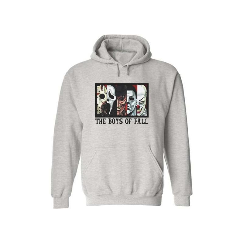 Boys Of Fall Halloween Horror Movie Hoodie Sweatshirt | Classic Scary Shirt Cotton Menswear | UrbanDripWear.com