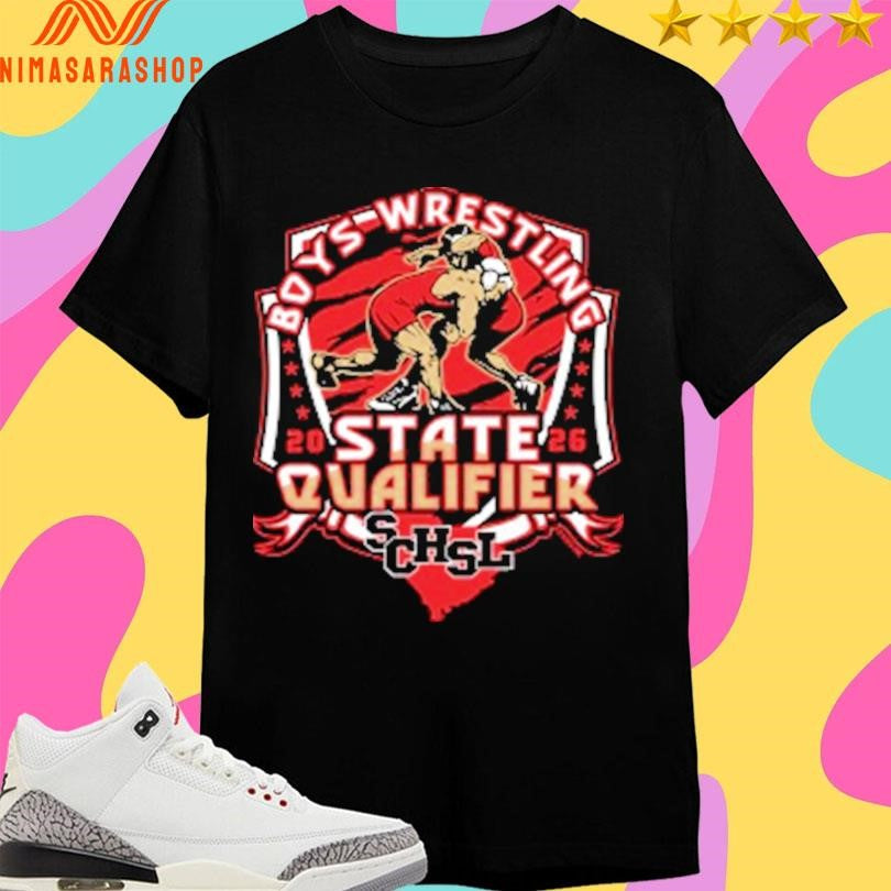 Boys Wrestling State Qualifier SCHSL 2026 Shirts