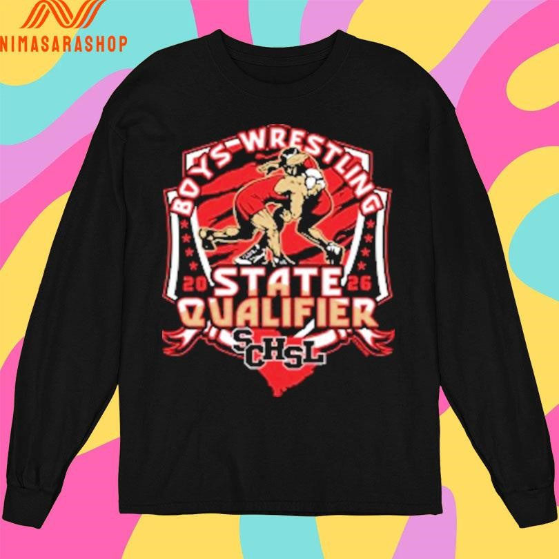 Boys Wrestling State Qualifier SCHSL 2026 Shirts
