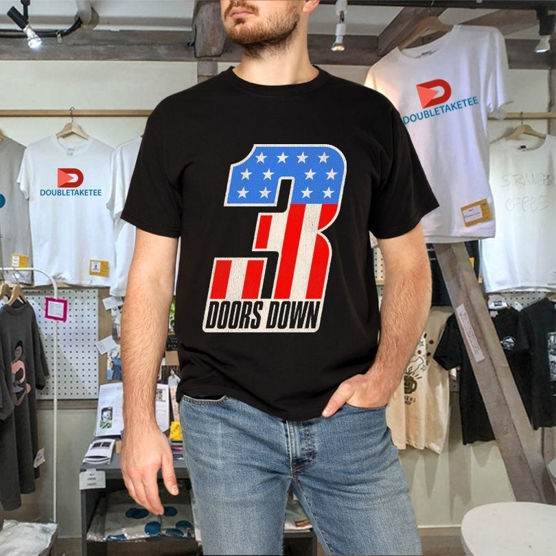 Brad Arnold 3 Doors Down Logo Shirts