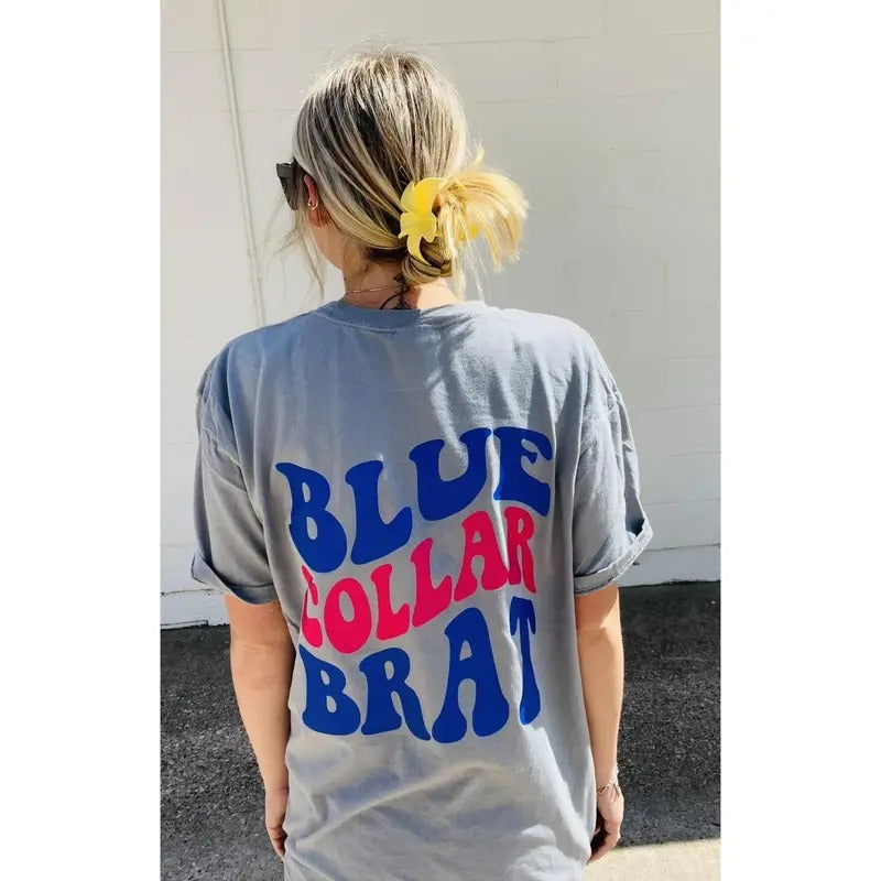 Brat Graphic Short Sleeve Top, shirt hot tiktok trend 2024 Hoodie, Sweatshirt | UrbanDripWear.com