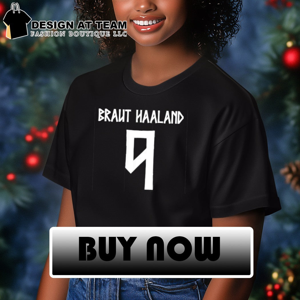 Braut Haaland Erling Haaland Norway 09 shirt
