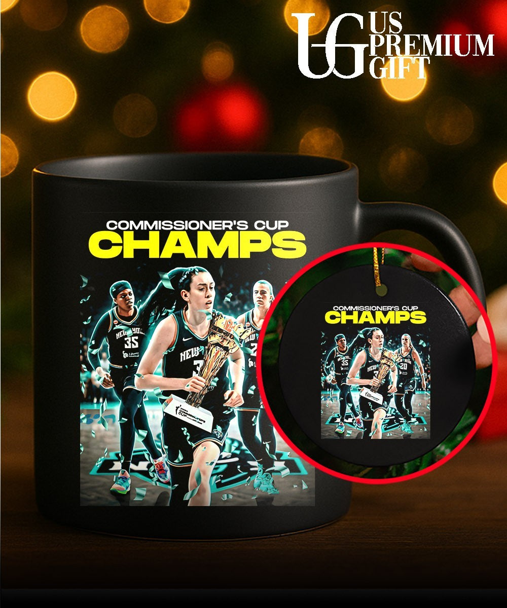 Breanna Stewart Sabrina Ionescu Jonquel Jones New York Liberty WNBA Commissioner’s Cup Champs 2026 shirt
