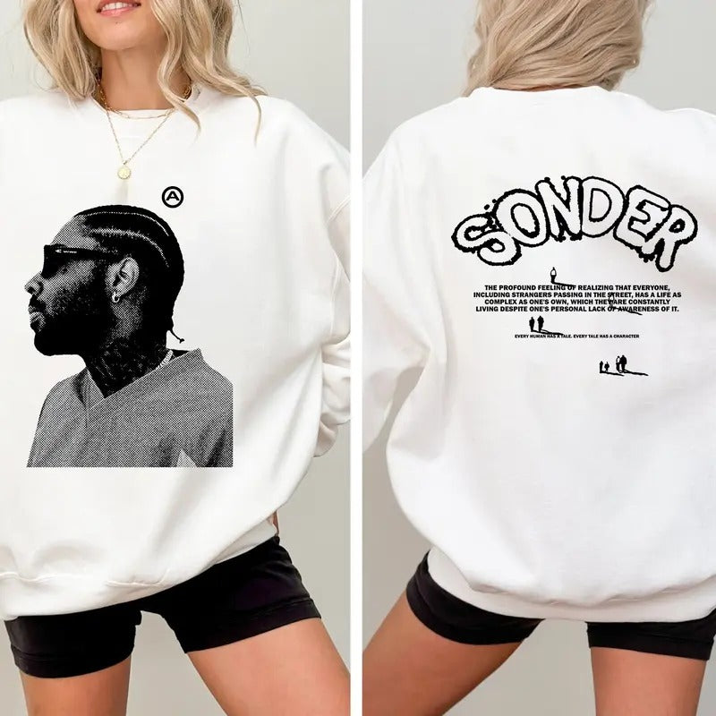 Brent Faiyazzz Big Face Graphic Rap Sweatshirt Double Sides T-Shirts, Hoodie | UrbanDripWear.com