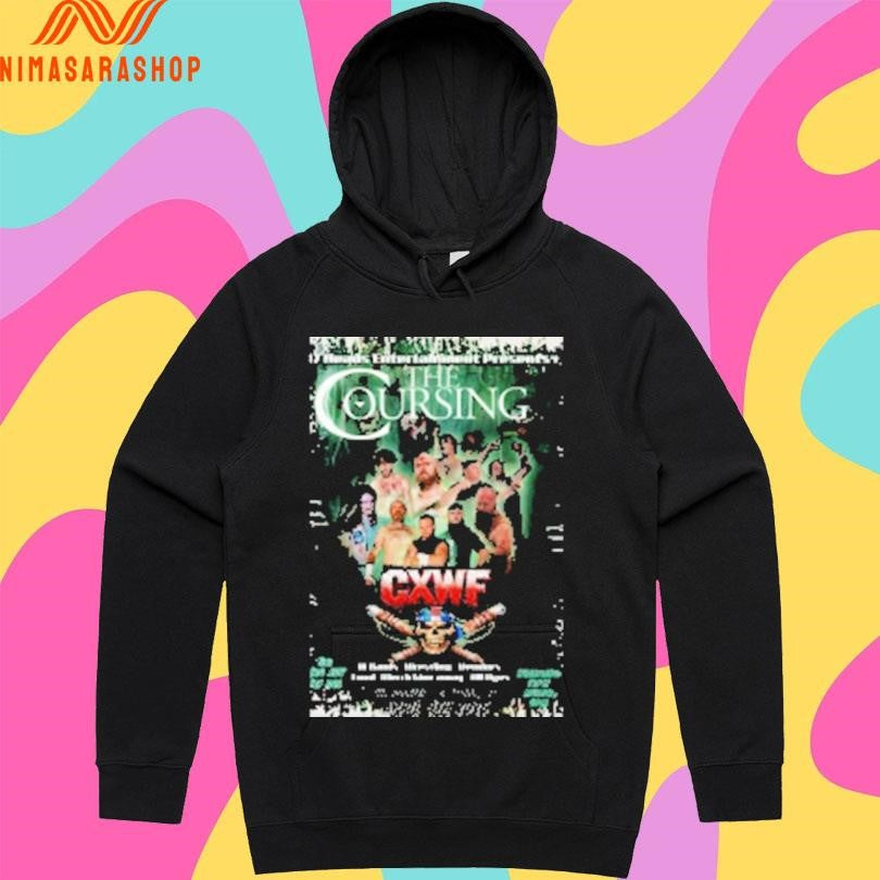Brian White IWA Deep South The Coursing X CXWF Shirts