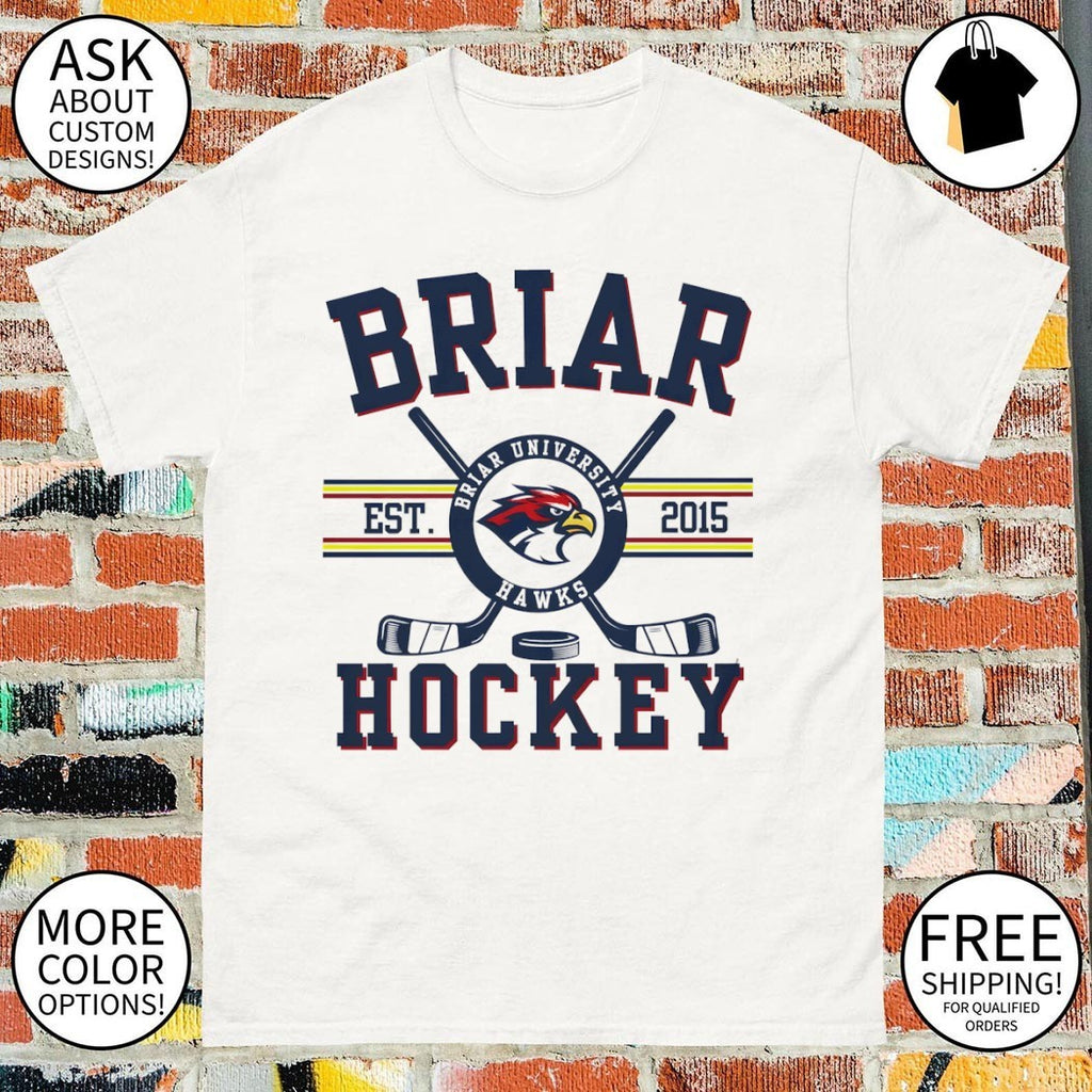 Briar University Hawks Hockey Romance Novel Game Day est 2015 shirt