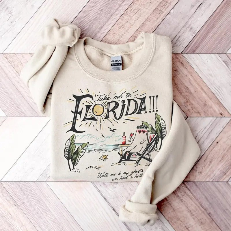 Bring mich nach Florida Shirt, Sommerferien Shirt, Mädchen Reise Shirt, Tropischer Urlaub Shirt, Mädchen Reise passendes...