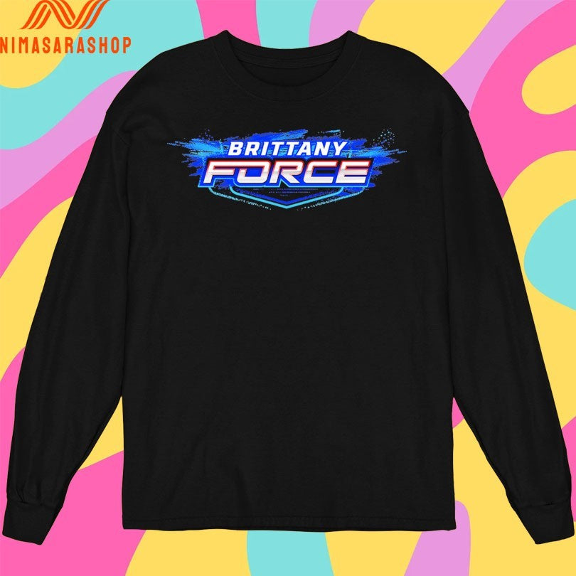 Brittany Force Record Breaker Logo Shirts